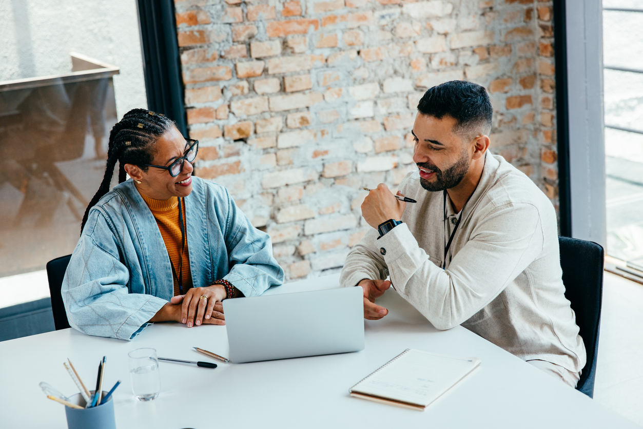 Employer providing training for managers
