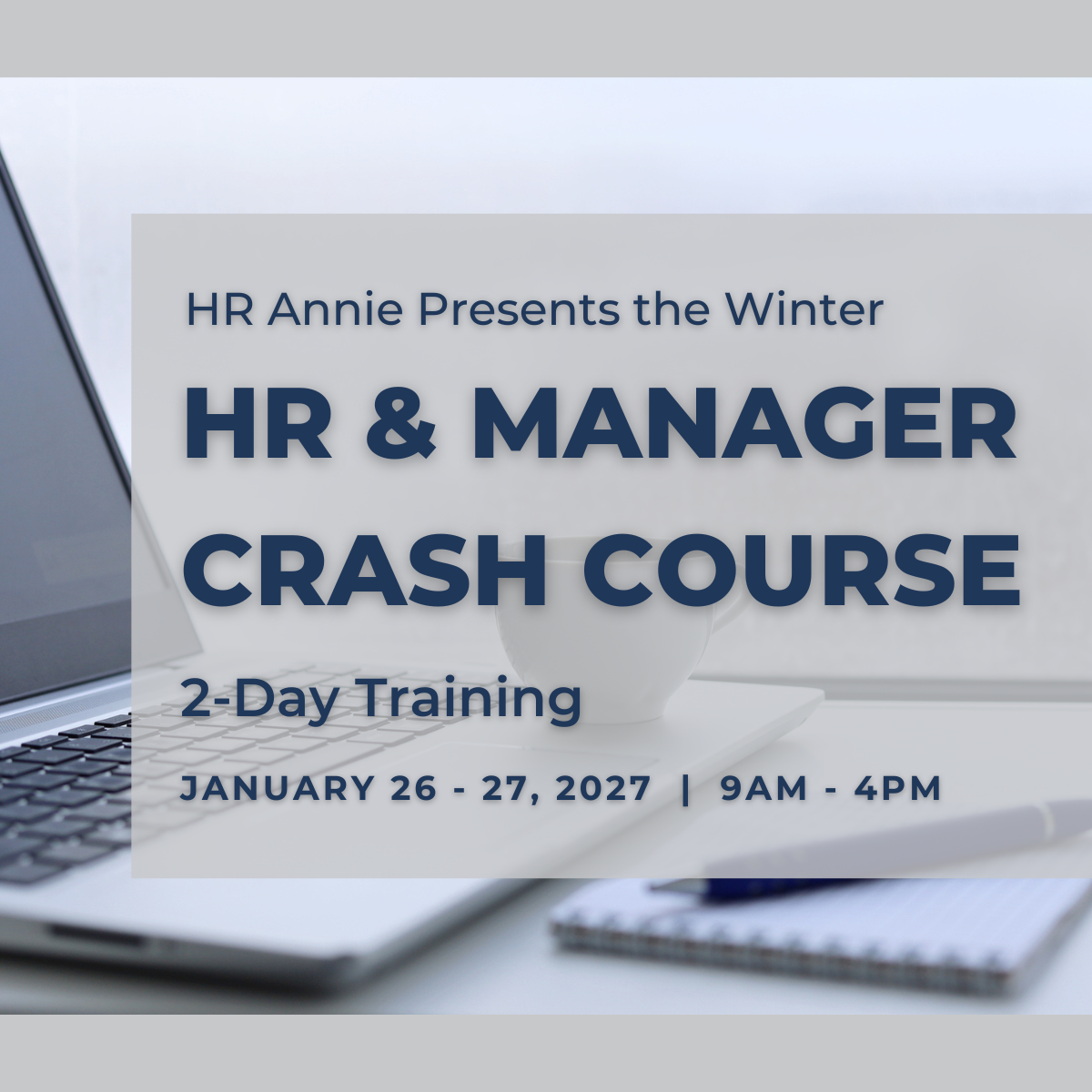 Winter Manager Crash Course