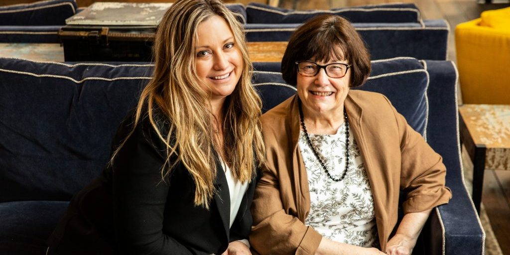 Cindy Free and Annie Reed