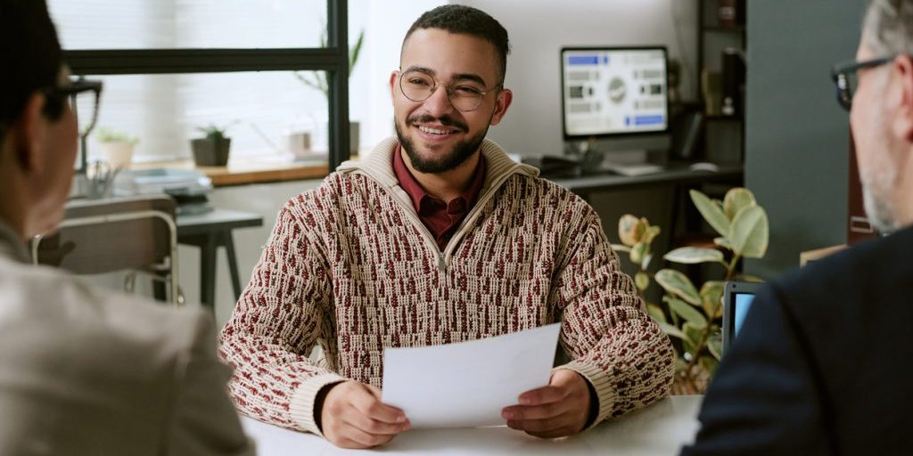 Employer using behavioral interviewing to assess a candidate